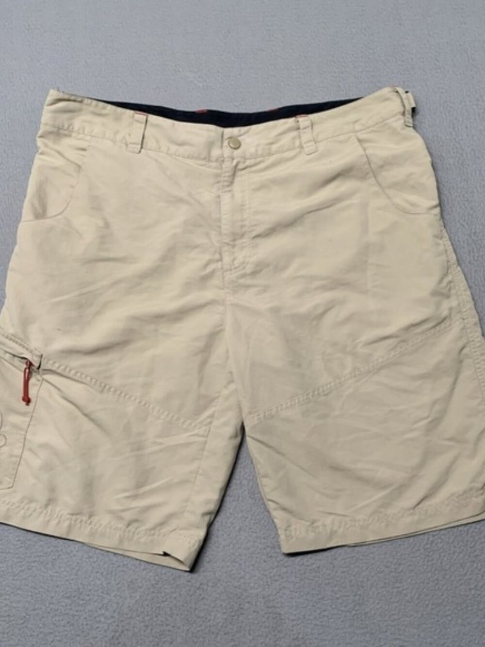 Gill Shorts Mens L Beige Cargo Sailing FG12 Expedition Marine Outdoor Utility